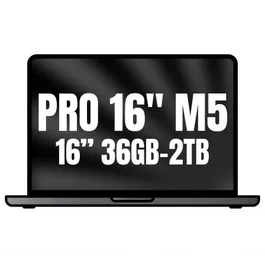 Apple MacBook Pro 16 pulgadas M5 Max 36GB 2TB SSD Negro Espacial